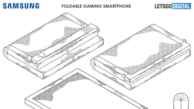 Samsung katlanabilir akıllı telefon