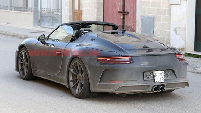 2020 Porsche 911 Speedster-görüntülendi