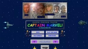 Captain Marvel retro site