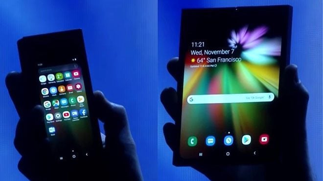 Katlanabilir akıllı telefon Samsung Galaxy Fold için heyecanlandıran açıklama [Video]