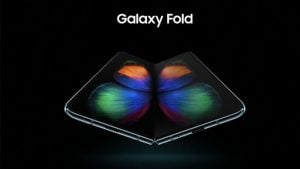 Samsung Galaxy Fold katlanabilir akıllı telefon