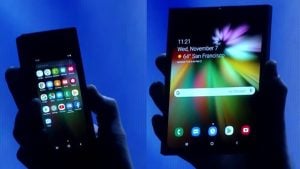 Katlanabilir akıllı telefon Samsung Galaxy Fold