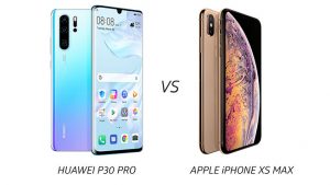 Huawei P30 Pro ve Apple iPhone Xs Max