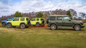 Mercedes-AMG G63 vs Suzuki Jimny