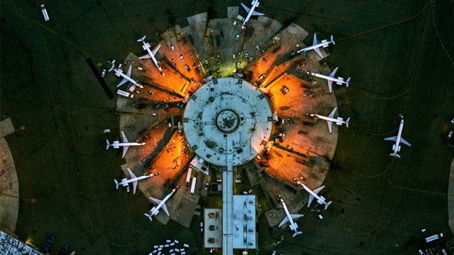 Newark Havaalanı 11 Terminal A Jeffrey Milstein, ABD