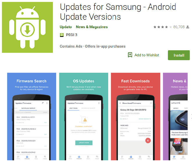 Samsung Play Store Android