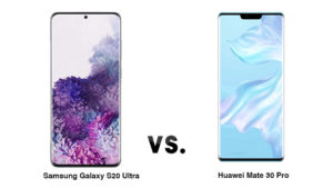 Samsung Galaxy S20 Pro Huawei Mate 30 Pro