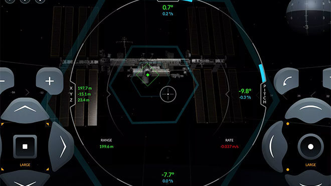 spaceX crew dragon ıss