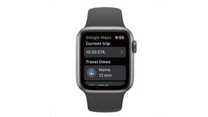 Google Maps Apple Watch