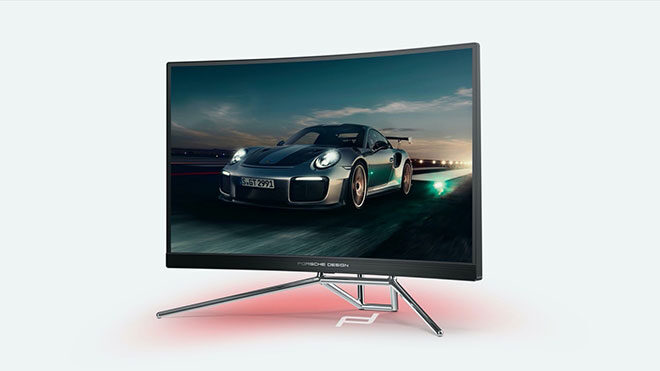 Porsche Design AOC AGON PD27 iddialı bir oyuncu monitörü