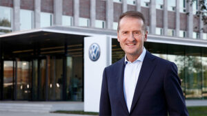 Apple Volkswagen Group CEO Herbert Diess