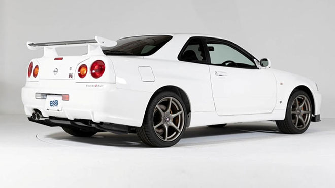 Sifir Kilometre Nissan Skyline Gt R R34 V Spec Ii Nur Satisa Cikiyor Log