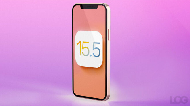 iOS 15.5 LOG Tasarım