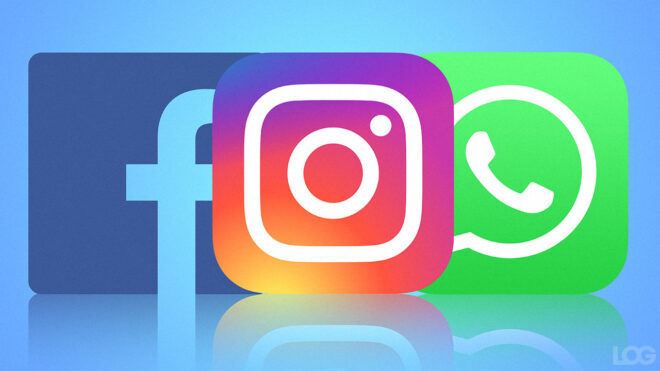 Facebook, Instagram ve WhatsApp LOG Tasarım