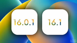 iOS 16 iOS 16.1 LOG Tasarım