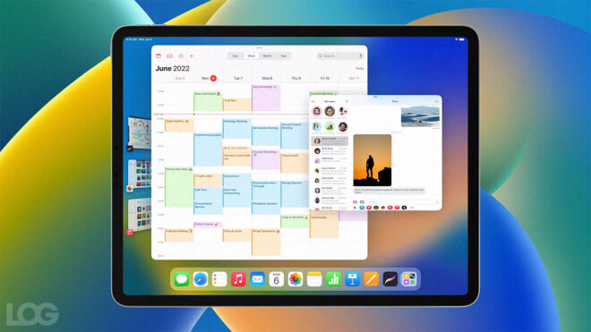 iPadOS 16 / iPadOS 16.1 LOG Tasarım