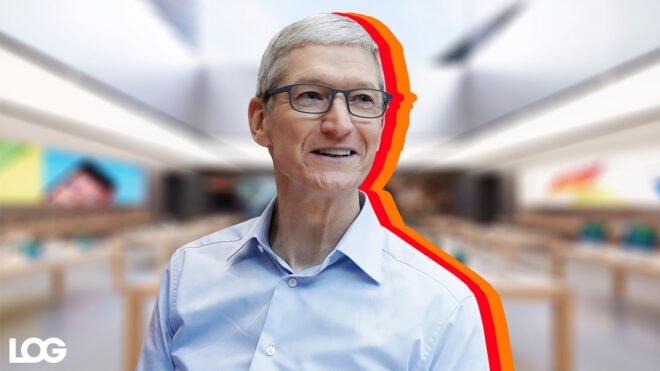 Apple Tim Cook LOG Tasarım