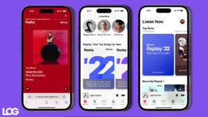 Apple Music LOG Tasarım