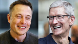 Elon Musk Tim Cook Twitter Apple