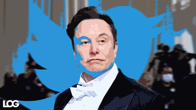 Elon Musk Twitter LOG Tasarım