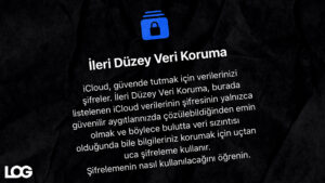 Apple İleri Düzey Veri Koruma LOG Tasarım