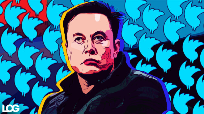 Elon Musk, Twitter LOG Tasarım