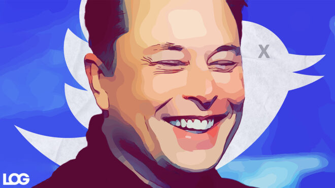 Elon Musk, Twitter LOG Tasarım