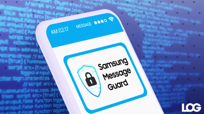 Samsung Message Guard LOG Tasarım