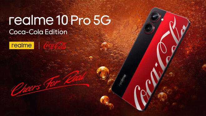 Realme 10 Pro 5G Coca-Cola Edition