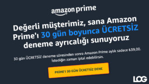 Amazon Prime LOG Görsel