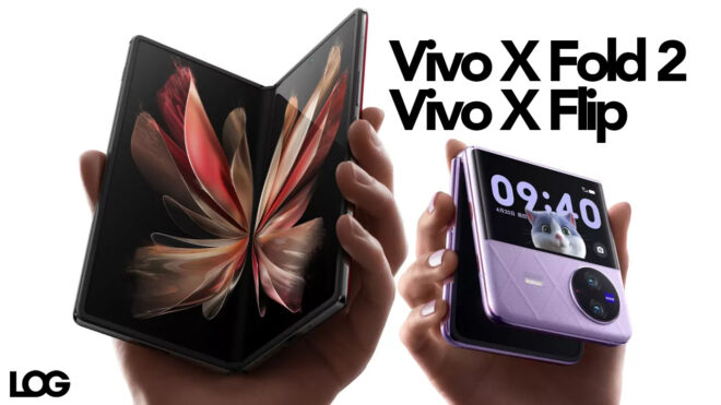 Vivo X Fold 2 ve Vivo X Flip LOG Tasarım