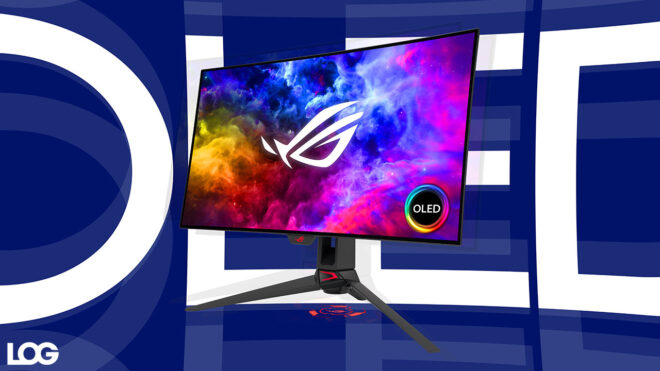 Asus Swift OLED PG27AQDM LOG Tasarım OLED Monitör