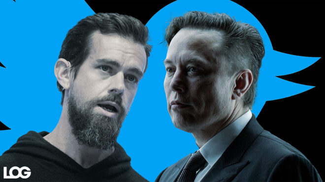 Jack Dorsey ve Elon Musk LOG Tasarım