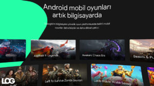 Google Play Games Beta LOG Görsel