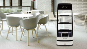 LG CLOi SERVEBOT servis robotu