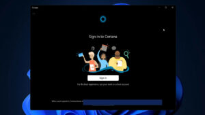 Windows 11 Cortana