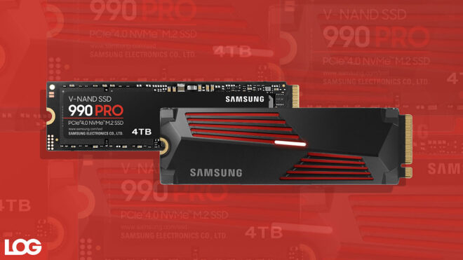 4 TB'lık Samsung SSD 990 PRO