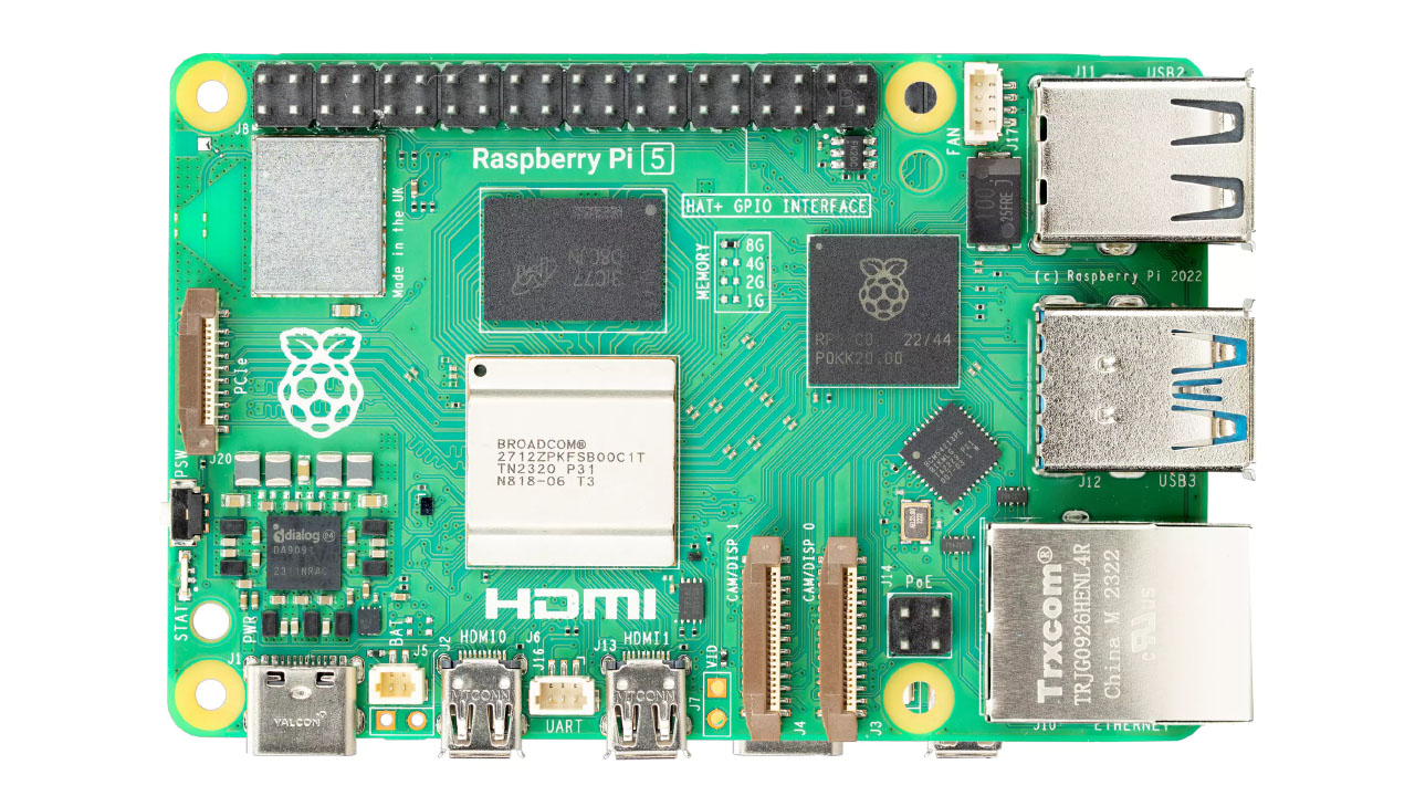 Raspberry Pi 4 üzerine Bugün Raspberry Pi 5 Tanıtıldı Log 3947