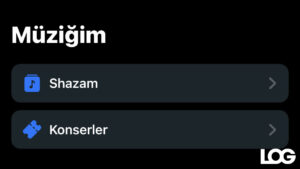 Apple Shazam LOG Görsel