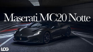 Maserati MC20 Notte LOG Tasarım