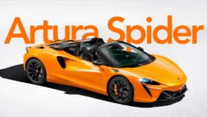 2025 McLaren Artura Spider LOG Tasarım