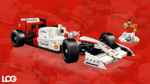 McLaren MP4/4 ve Ayrton Senna LOG Görsel