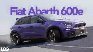 Sportif elektrikli Fiat Abarth 600e LOG Tasarım