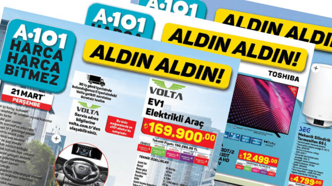 A101 katalog teknolojik ürünlerde bu hafta [21 Mart 2024] - LOG