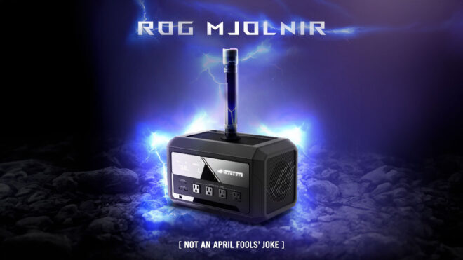 Asus ROG MJOLNIR LOG Görsel