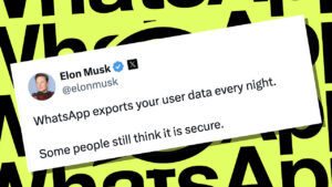 WhatsApp Elon Musk LOG Tasarım