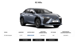 Lexus RZ 450e