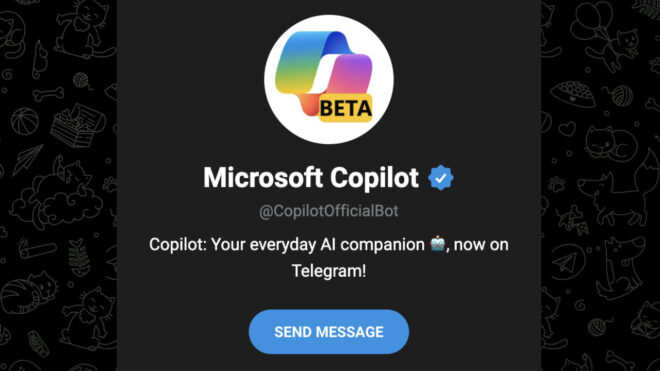 Microsoft Copilot artık Telegram'da da yer alıyor