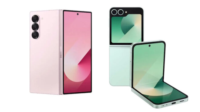 Galaxy Z Fold 6 ve Galaxy Flip 6