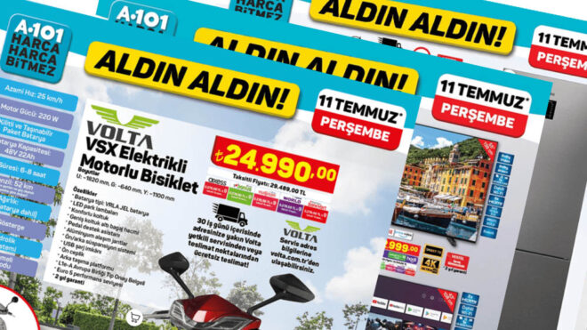 A101 katalog teknolojik ürünlerde bu hafta [11 Temmuz 2024] - LOG